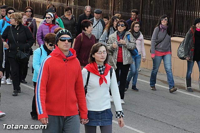 Romera Santa Eulalia. 7 enero 2014. Totana -> El Rulo - 292