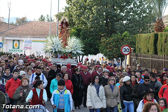 Romera Santa Eulalia. 7 enero 2014. Totana -> El Rulo - 302