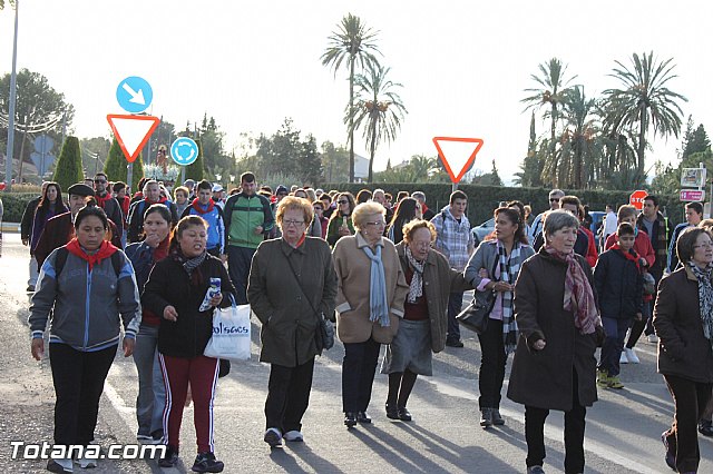 Romera Santa Eulalia. 7 enero 2014. Totana -> El Rulo - 323