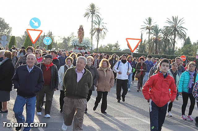 Romera Santa Eulalia. 7 enero 2014. Totana -> El Rulo - 326