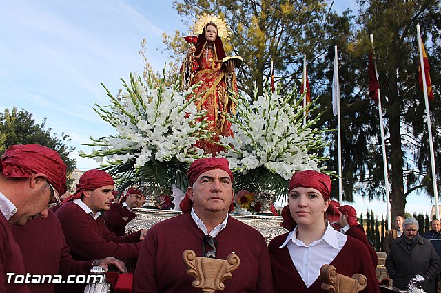 Romera Santa Eulalia. 7 enero 2014. Totana -> El Rulo - 342