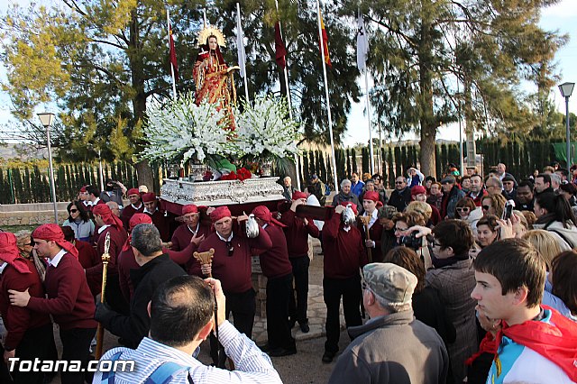 Romera Santa Eulalia. 7 enero 2014. Totana -> El Rulo - 353