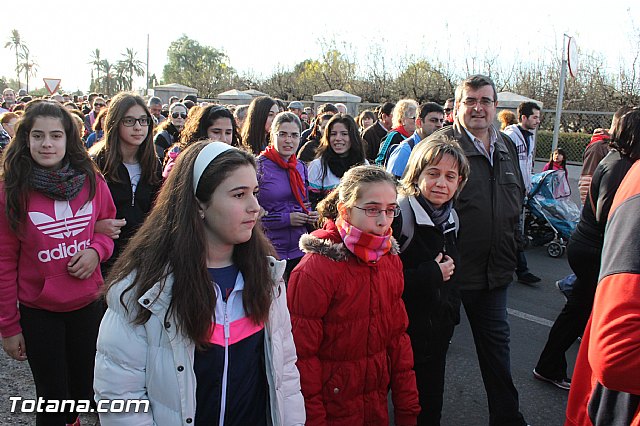 Romera Santa Eulalia. 7 enero 2014. Totana -> El Rulo - 364