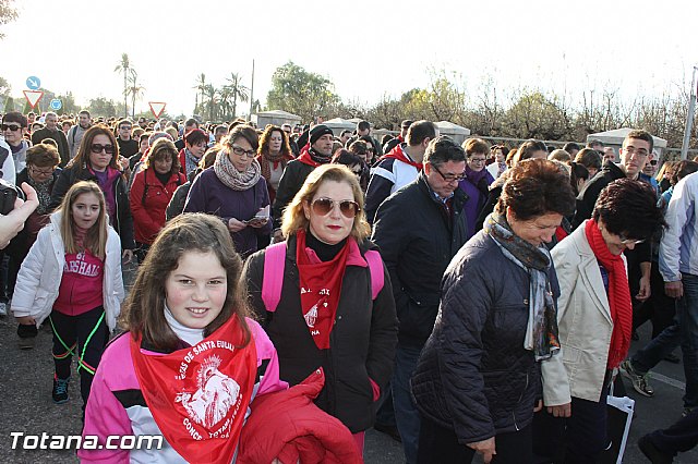 Romera Santa Eulalia. 7 enero 2014. Totana -> El Rulo - 369