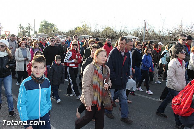 Romera Santa Eulalia. 7 enero 2014. Totana -> El Rulo - 372