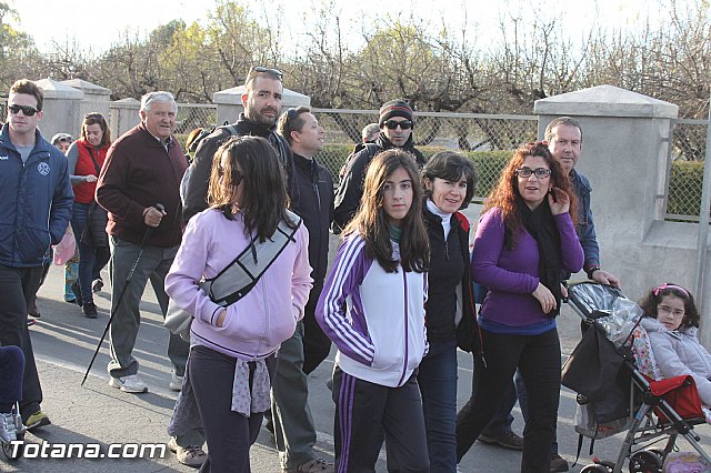 Romera Santa Eulalia. 7 enero 2014. Totana -> El Rulo - 400