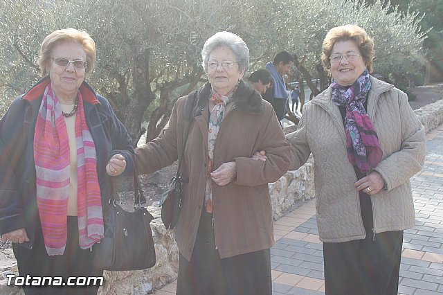 Romera Santa Eulalia. 7 enero 2014. Llegada a La Santa y Misa - 3