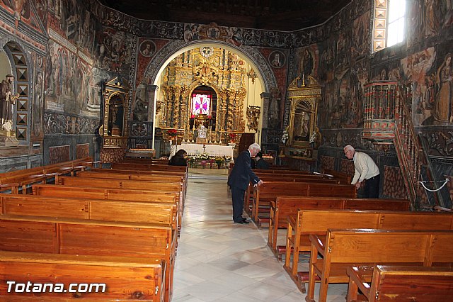 Romera Santa Eulalia. 7 enero 2014. Llegada a La Santa y Misa - 5