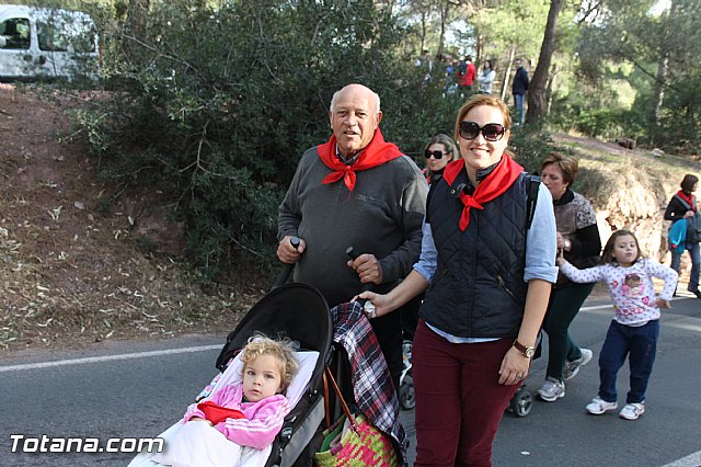 Romera Santa Eulalia. 7 enero 2014. Llegada a La Santa y Misa - 13