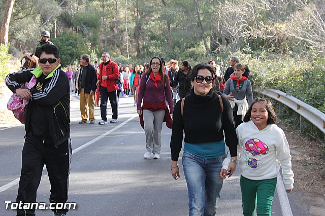 Romera Santa Eulalia. 7 enero 2014. Llegada a La Santa y Misa - 27