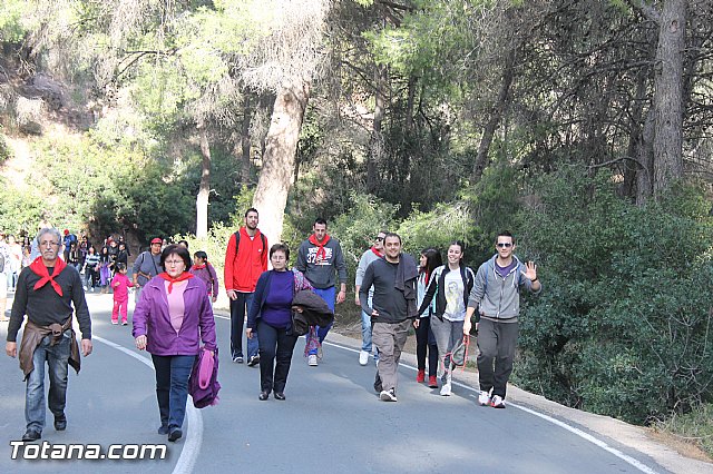 Romera Santa Eulalia. 7 enero 2014. Llegada a La Santa y Misa - 51