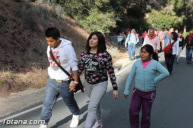 Romera Santa Eulalia. 7 enero 2014. Llegada a La Santa y Misa - 235