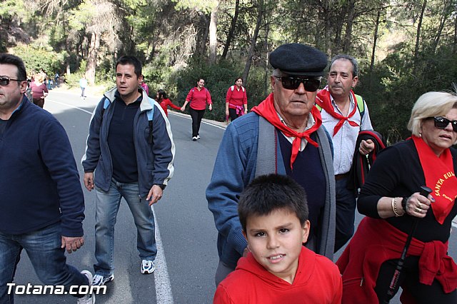 Romera Santa Eulalia. 7 enero 2014. Llegada a La Santa y Misa - 243