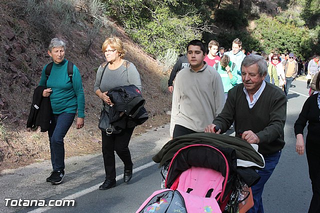 Romera Santa Eulalia. 7 enero 2014. Llegada a La Santa y Misa - 252
