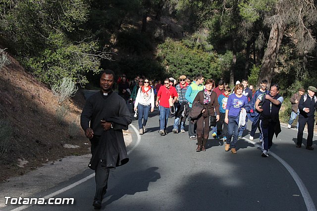 Romera Santa Eulalia. 7 enero 2014. Llegada a La Santa y Misa - 355