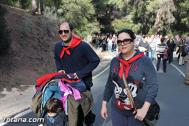 Romera Santa Eulalia. 7 enero 2014. Llegada a La Santa y Misa - 380