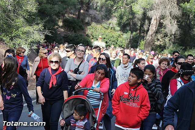 Romera Santa Eulalia. 7 enero 2014. Llegada a La Santa y Misa - 396