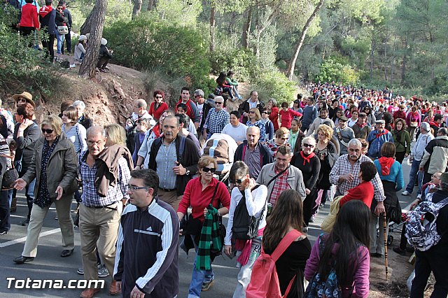 Romera Santa Eulalia. 7 enero 2014. Llegada a La Santa y Misa - 400