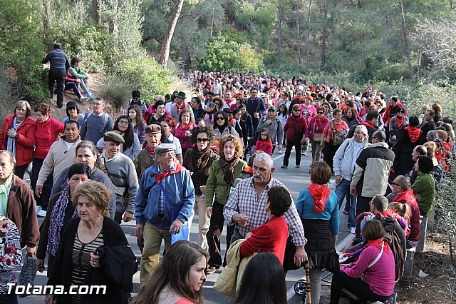 Romera Santa Eulalia. 7 enero 2014. Llegada a La Santa y Misa - 401