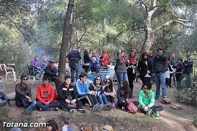 Romera Santa Eulalia. 7 enero 2014. Llegada a La Santa y Misa - 402