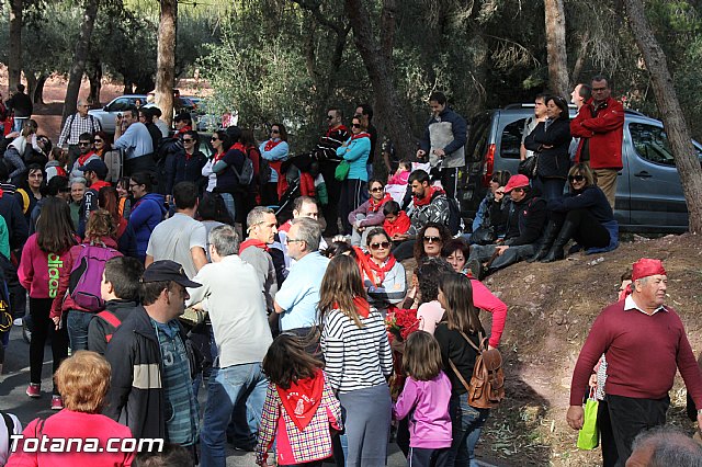 Romera Santa Eulalia. 7 enero 2014. Llegada a La Santa y Misa - 403