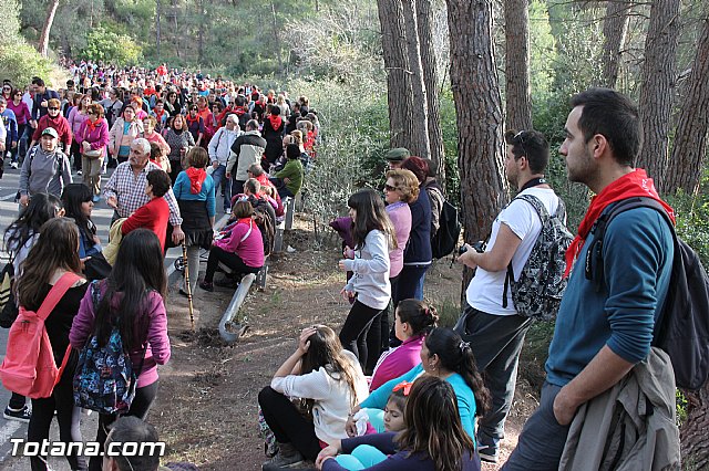 Romera Santa Eulalia. 7 enero 2014. Llegada a La Santa y Misa - 404