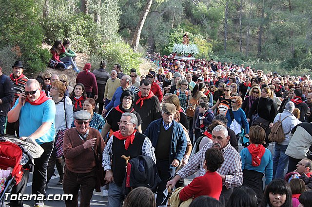 Romera Santa Eulalia. 7 enero 2014. Llegada a La Santa y Misa - 407