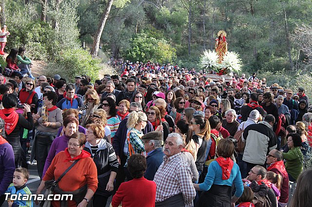 Romera Santa Eulalia. 7 enero 2014. Llegada a La Santa y Misa - 412