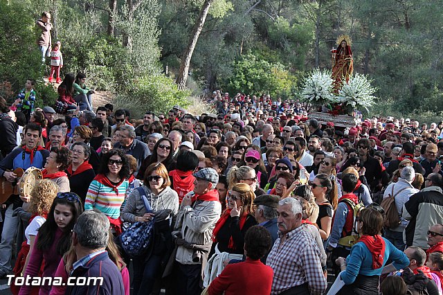 Romera Santa Eulalia. 7 enero 2014. Llegada a La Santa y Misa - 413