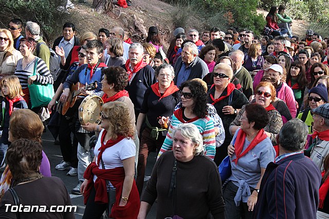 Romera Santa Eulalia. 7 enero 2014. Llegada a La Santa y Misa - 415