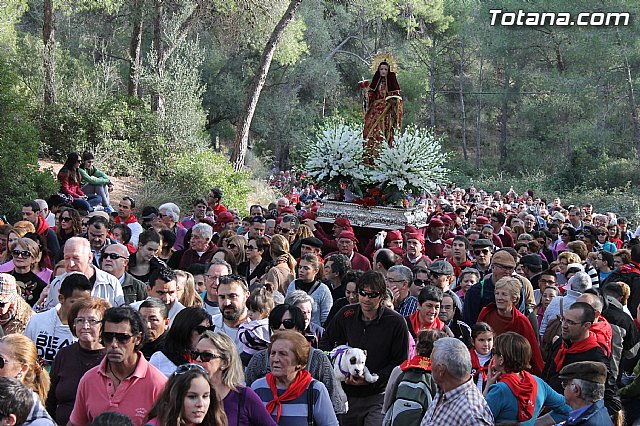 Romera Santa Eulalia. 7 enero 2014. Llegada a La Santa y Misa - 417