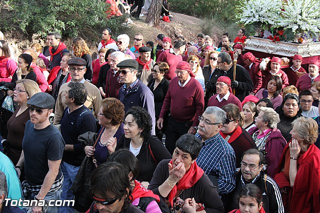 Romera Santa Eulalia. 7 enero 2014. Llegada a La Santa y Misa - 423