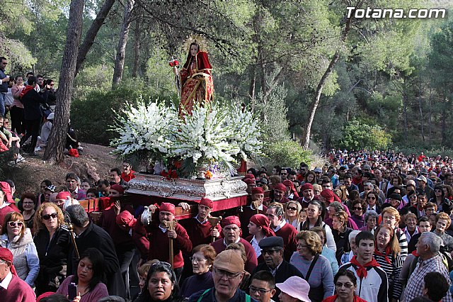 Romera Santa Eulalia. 7 enero 2014. Llegada a La Santa y Misa - 425