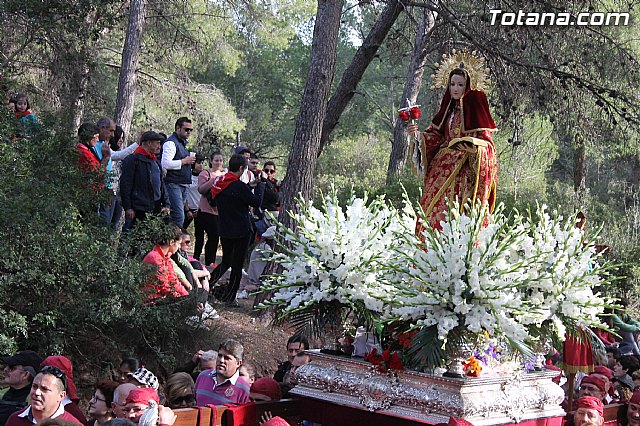 Romera Santa Eulalia. 7 enero 2014. Llegada a La Santa y Misa - 426