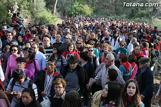 Romera Santa Eulalia. 7 enero 2014. Llegada a La Santa y Misa - 431