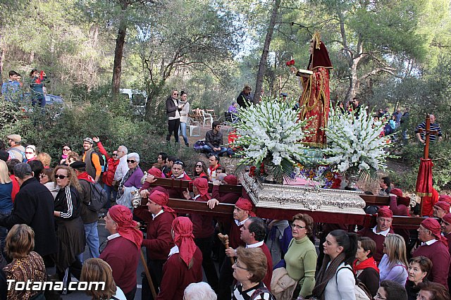 Romera Santa Eulalia. 7 enero 2014. Llegada a La Santa y Misa - 432