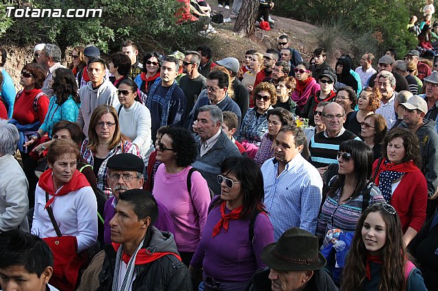 Romera Santa Eulalia. 7 enero 2014. Llegada a La Santa y Misa - 434