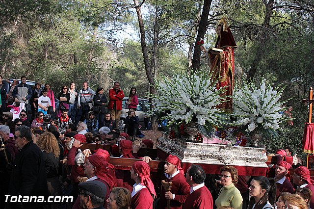 Romera Santa Eulalia. 7 enero 2014. Llegada a La Santa y Misa - 438