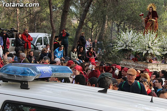 Romera Santa Eulalia. 7 enero 2014. Llegada a La Santa y Misa - 440