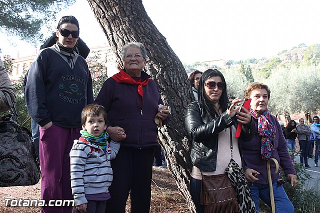 Romera Santa Eulalia. 7 enero 2014. Llegada a La Santa y Misa - 441