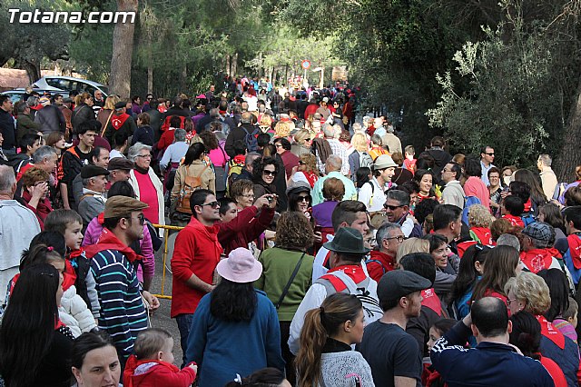 Romera Santa Eulalia. 7 enero 2014. Llegada a La Santa y Misa - 444