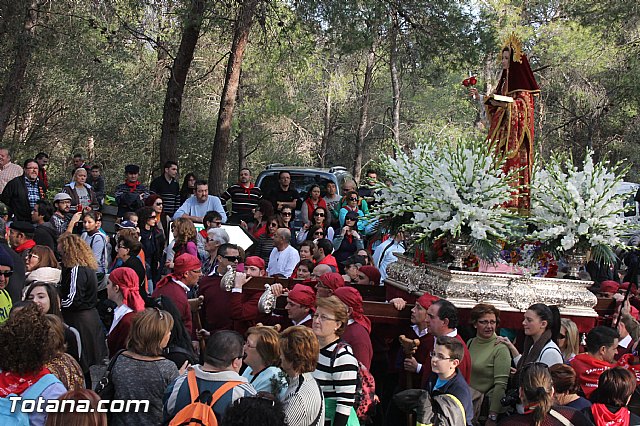 Romera Santa Eulalia. 7 enero 2014. Llegada a La Santa y Misa - 445