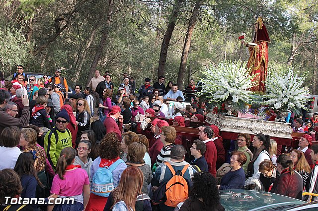 Romera Santa Eulalia. 7 enero 2014. Llegada a La Santa y Misa - 446