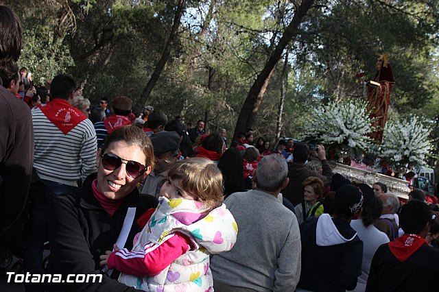 Romera Santa Eulalia. 7 enero 2014. Llegada a La Santa y Misa - 447