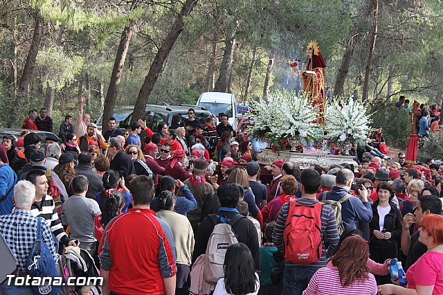 Romera Santa Eulalia. 7 enero 2014. Llegada a La Santa y Misa - 450