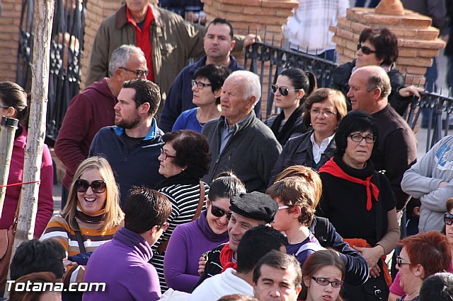 Romera Santa Eulalia. 7 enero 2014. Llegada a La Santa y Misa - 456