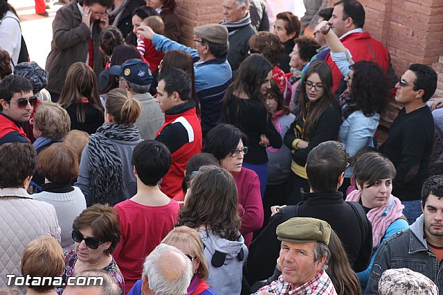 Romera Santa Eulalia. 7 enero 2014. Llegada a La Santa y Misa - 457