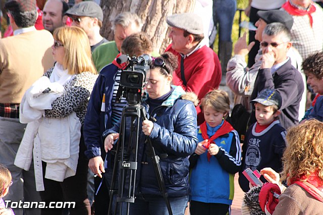 Romera Santa Eulalia. 7 enero 2014. Llegada a La Santa y Misa - 458