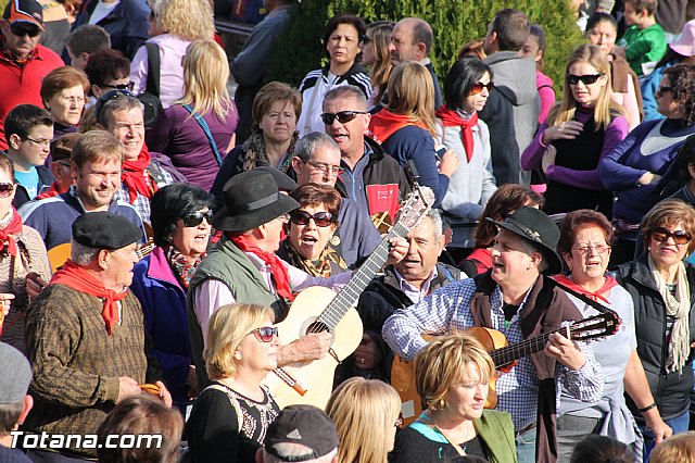 Romera Santa Eulalia. 7 enero 2014. Llegada a La Santa y Misa - 459
