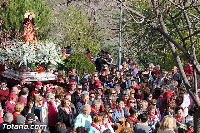 Romera Santa Eulalia. 7 enero 2014. Llegada a La Santa y Misa - 464